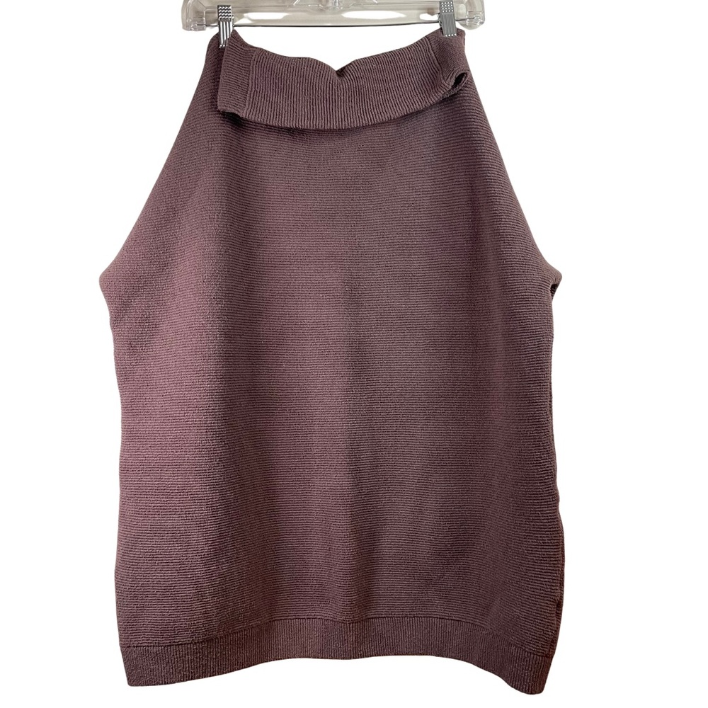 Free People Purple Knit Top